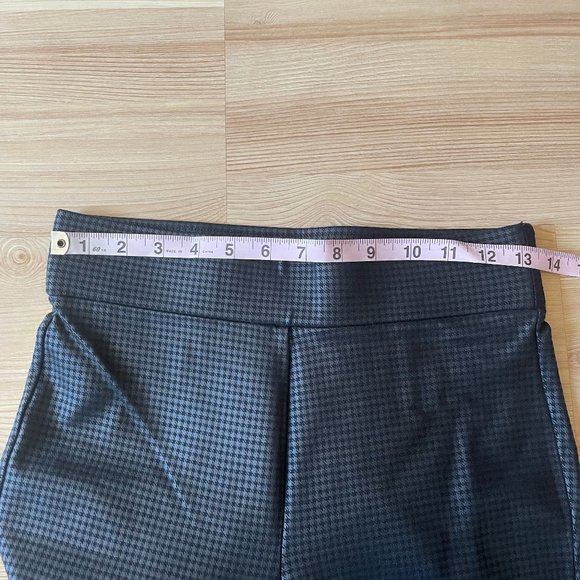 NWT Loft Houndstooth Coated Leggings, XS - Picture 7 of 9